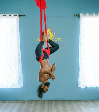 Aerial yoga india