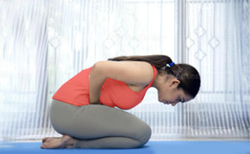 mandukasana