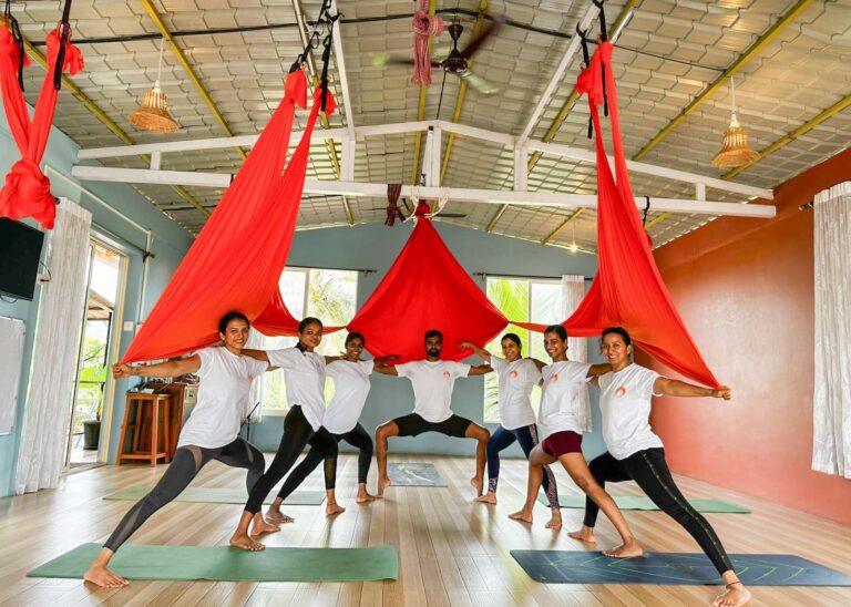 Aerial Yoga TTC with Adiyogam